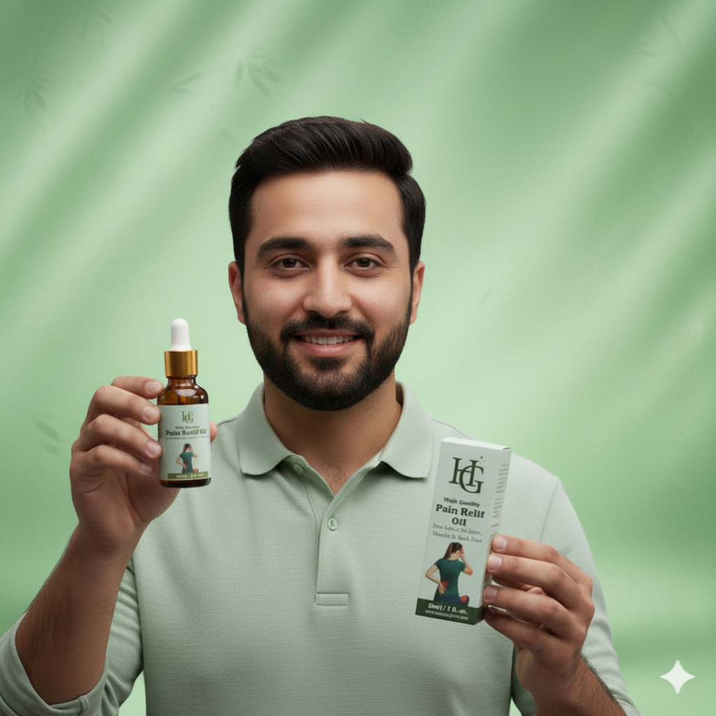 Highly Effective Pain Relief Oil – Natural Herbal Remedy for Joint, Muscle & Back Pain Relief (30ml) - Image 5